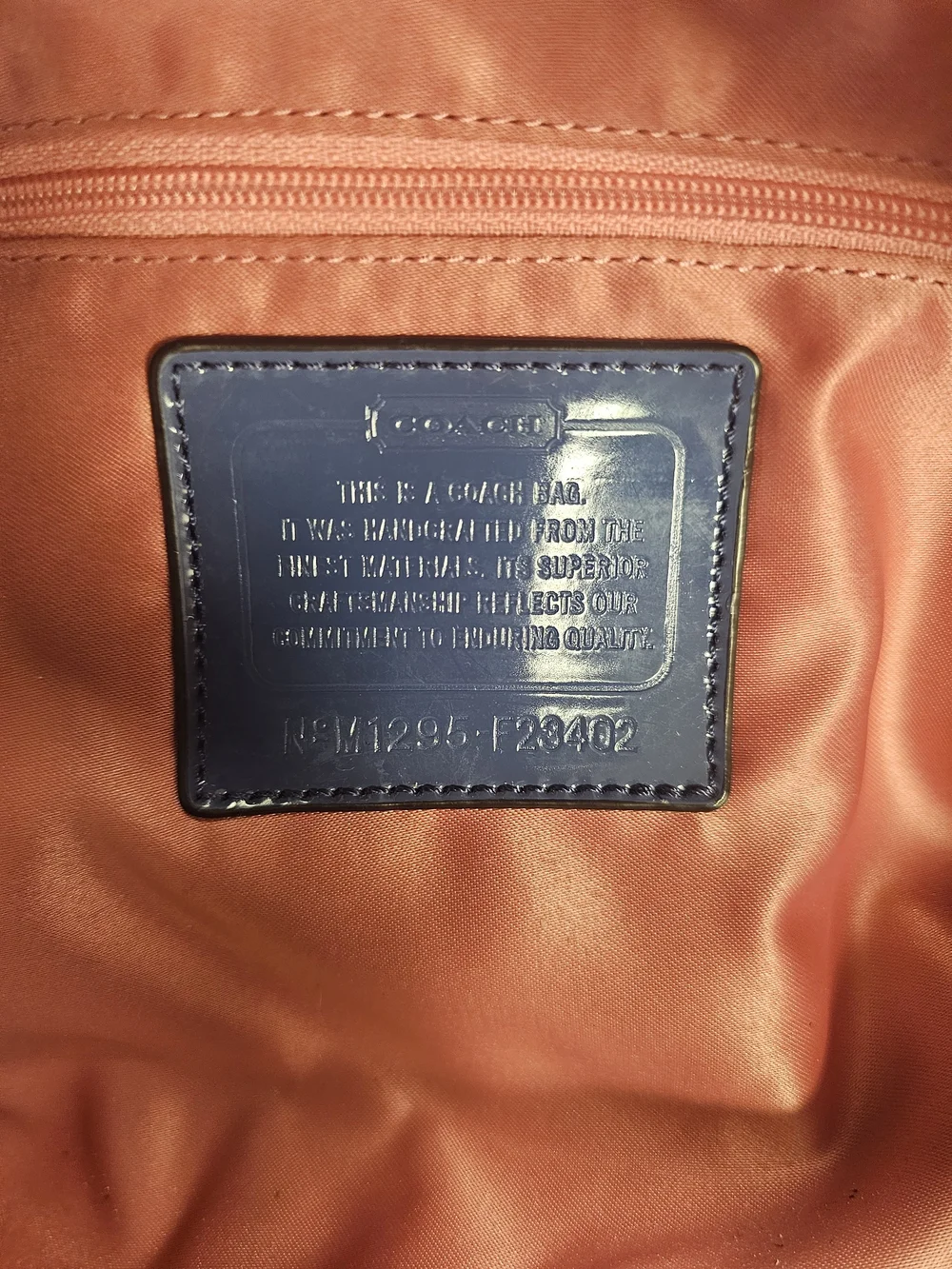 Coach Daisy Liquid Glass Satchel